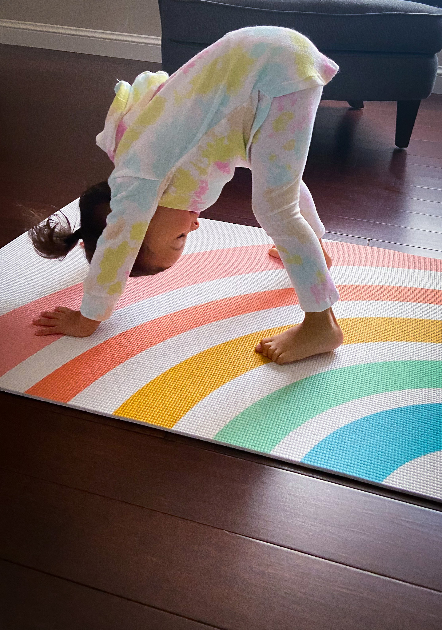 Blissful Rainbow Yoga Mat » Luna Bliss